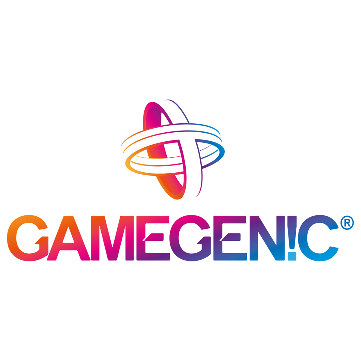 Gamegenic logo with a gradient-colored ringed icon above the brand name.