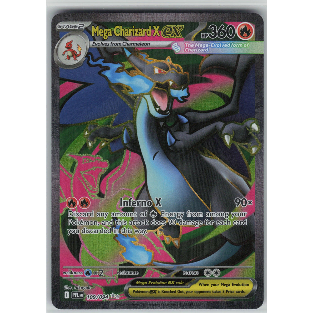 Mega Charizard X ex #109