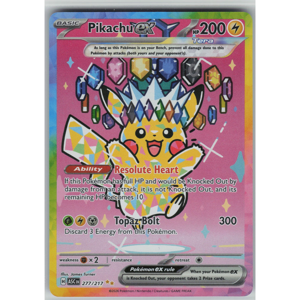 Pikachu ex #277