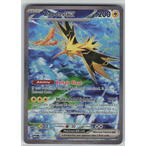 Zapdos ex #202