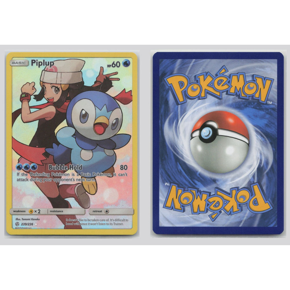 Pokémon TCG, Piplup (Sun & Moon—Cosmic Eclipse #239)