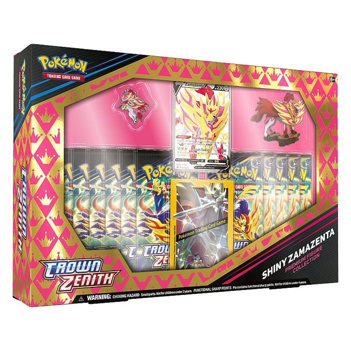 Pokémon TCG: Shiny Zacian/Zamazenta V Premium Figure Collection