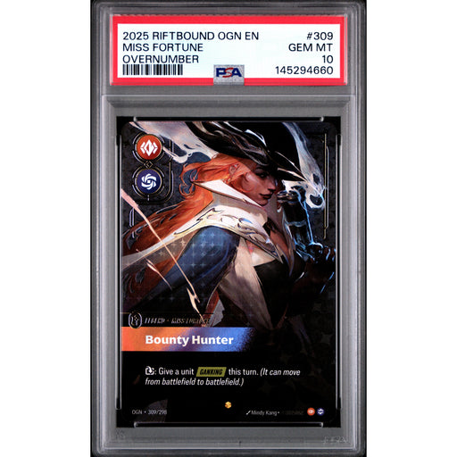 Riftbound: Miss Fortune #309 PSA 10-145294660