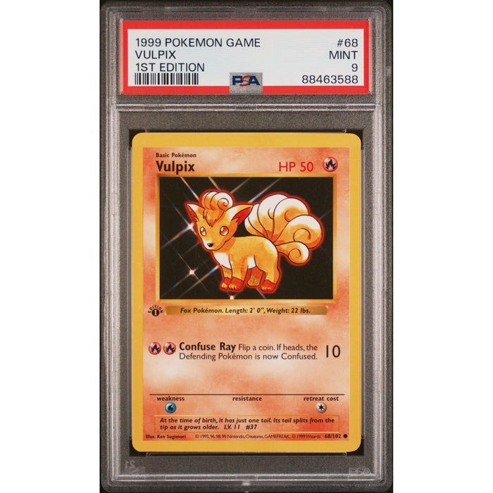 Pokémon TCG: Vulpix #68 PSA 9 - Base Set-88463588