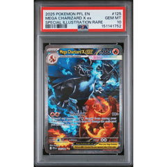 Pokémon TCG: Mega Charizard X Ex #125 PSA 10