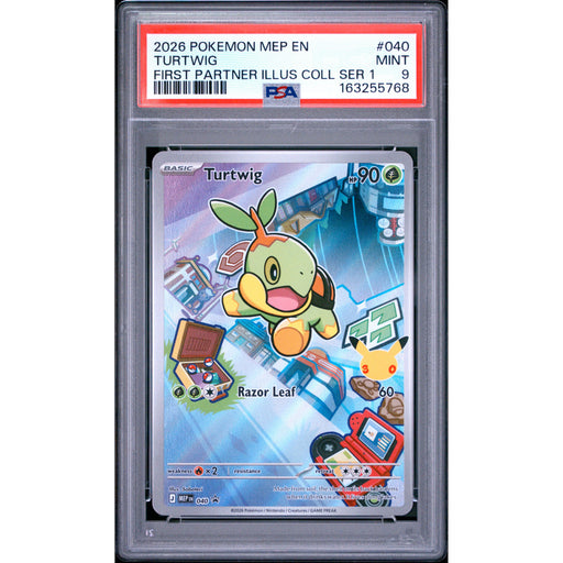 Pokémon TCG: Turtwig #040 PSA 9-163255768