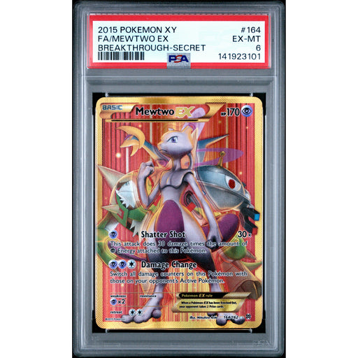 Pokémon TCG: Mewtwo Ex #164 PSA 6-141923101