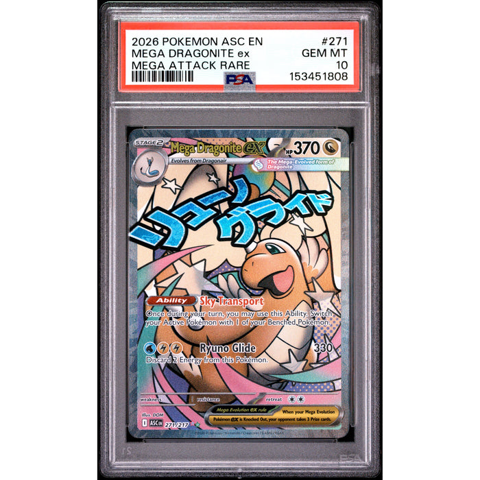 Pokémon TCG: Mega Dragonite Ex #271 PSA 10-153451808