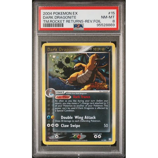 Pokémon TCG: Dark Dragonite #15 PSA 8-95528869