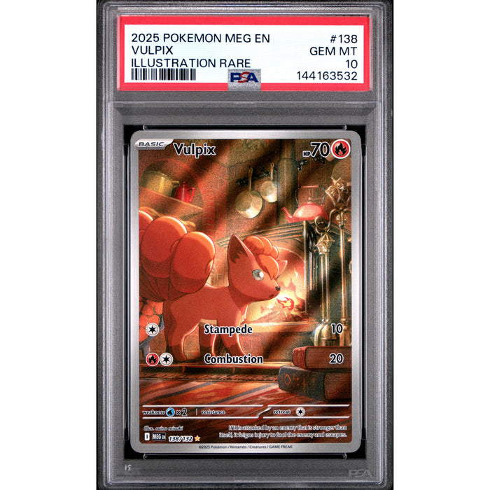 Pokémon TCG: Vulpix #138 PSA 10-144163532