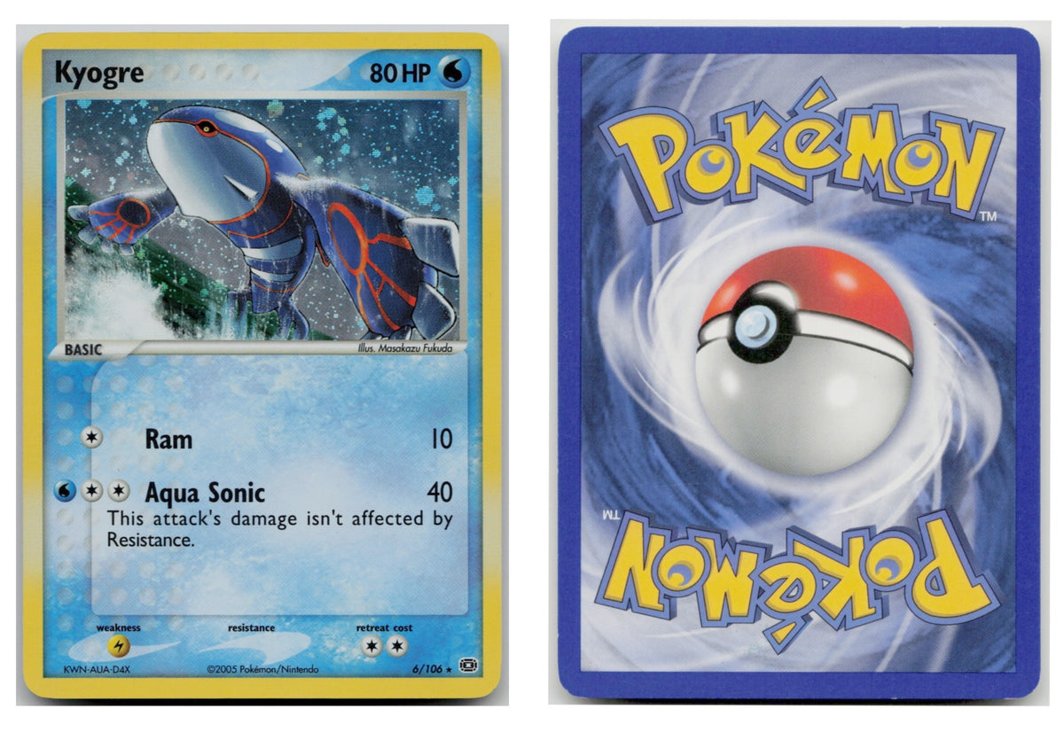 Pokémon TCG, Kyogre (EX Emerald #6)