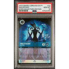 Lorcana: Maleficent #22 PSA 10