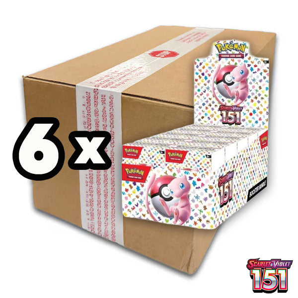 Pokémon TCG: Scarlet & Violet - 151 Booster Bundle Display Master Case (Scarlet & Violet 3.5)
