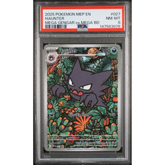 Pokémon TCG: Haunter #027 PSA 8 - Mega Evolution Promo