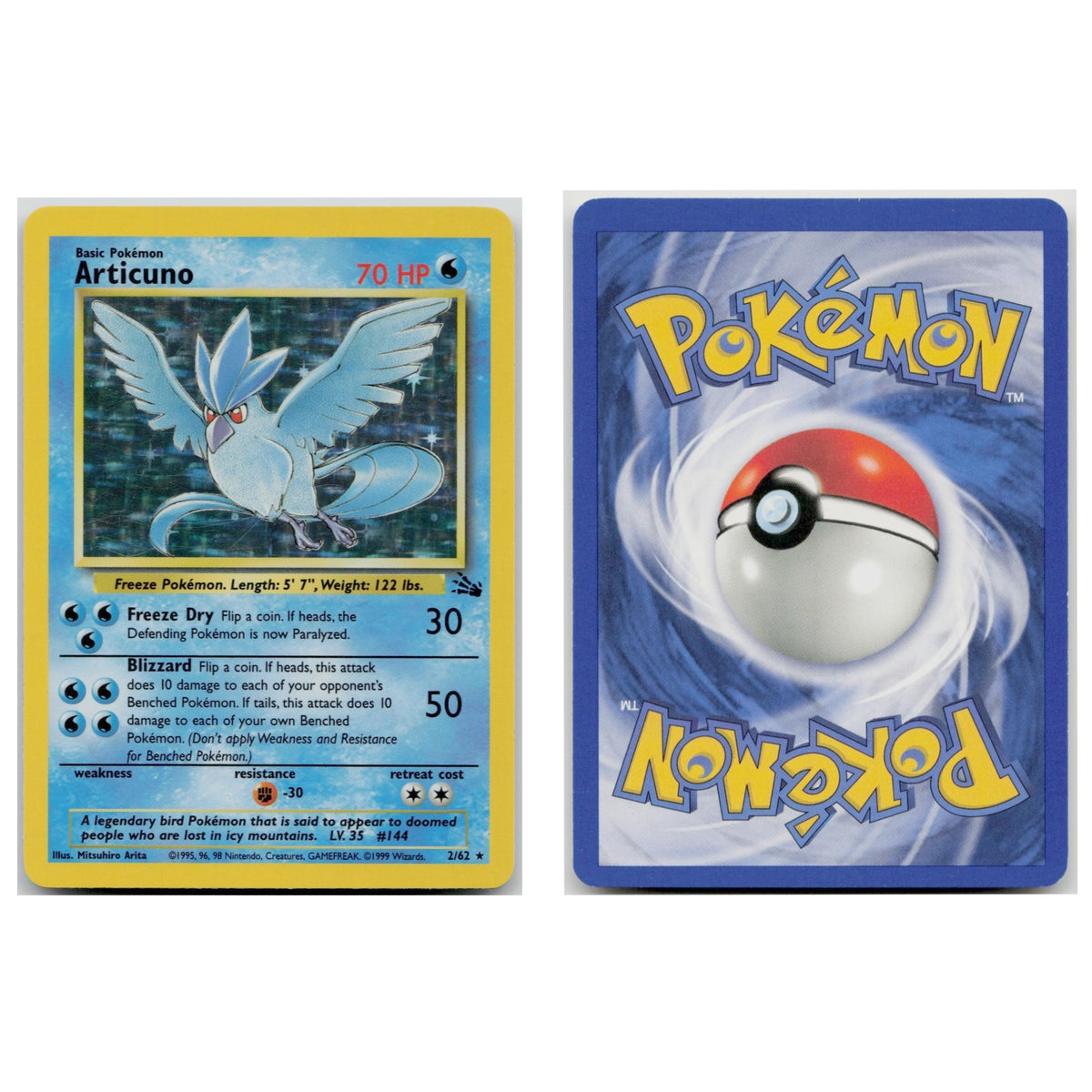 Pokémon TCG, Articuno (Fossil #2)