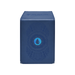 The Ultra Pro: Magic: The Gathering - Alcove Flip deck box by Wizards of the Coast is a blue leather case with an embossed design and a bold blue water droplet symbol on the front.