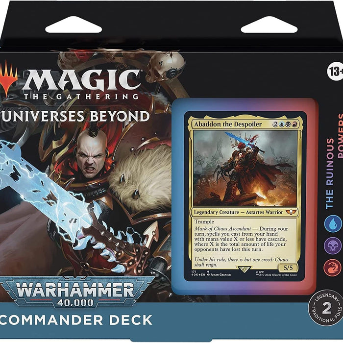 Magic the Gathering: Universes Beyond: Warhammer 40,000 - Commander Deck Bundle