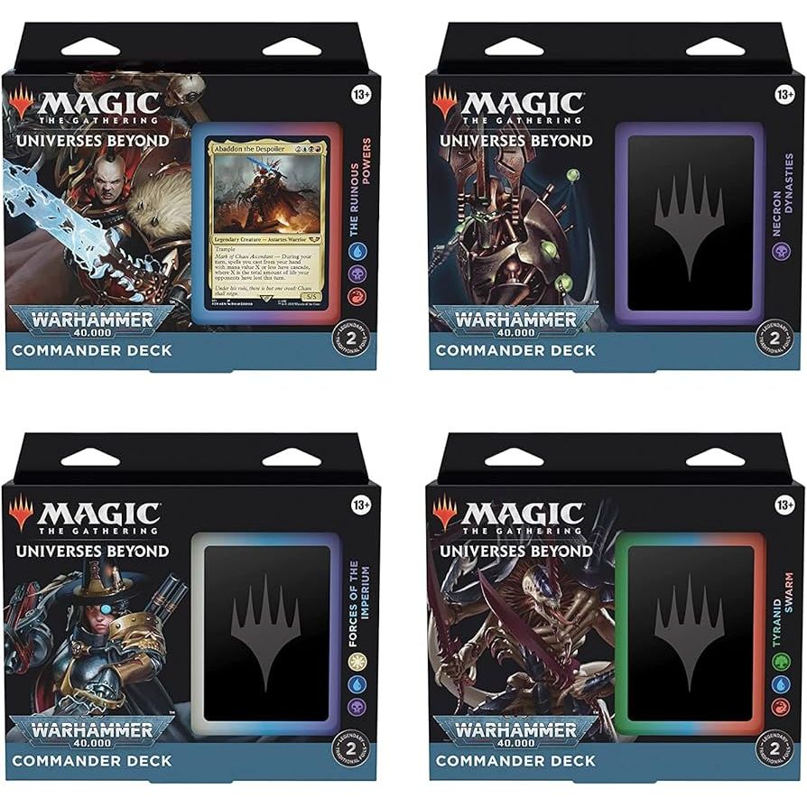 Magic the Gathering: Universes Beyond: Warhammer 40,000 - commanderlekpaket