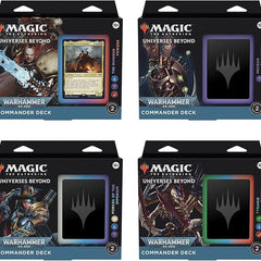 Magic the Gathering: Universes Beyond: Warhammer 40,000 - Commander Deck Bundle