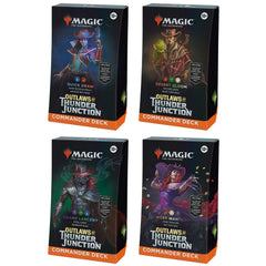 Magic the Gathering: Outlaws of Thunder Junction - Commander Deck Bundle