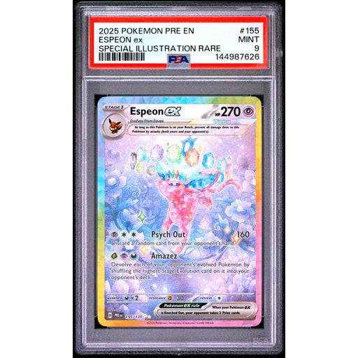 Pokémon TCG: Espeon Ex #155 PSA 9-144987626