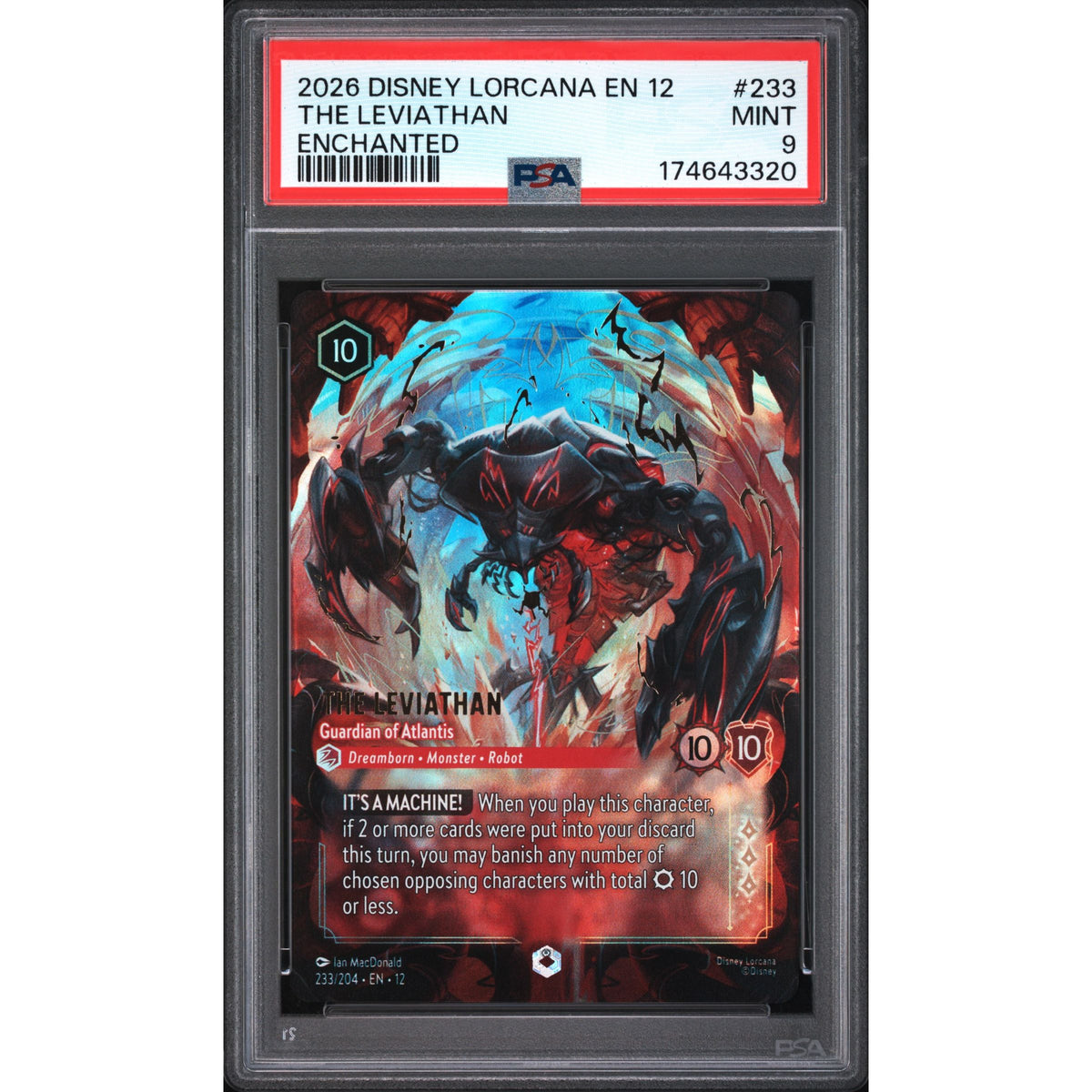 Lorcana: The Leviathan #233 PSA 9-174643320