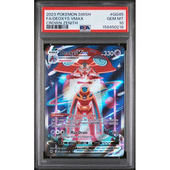 Pokémon TCG: Deoxys Vmax #GG45 PSA 10 - Crown Zenith