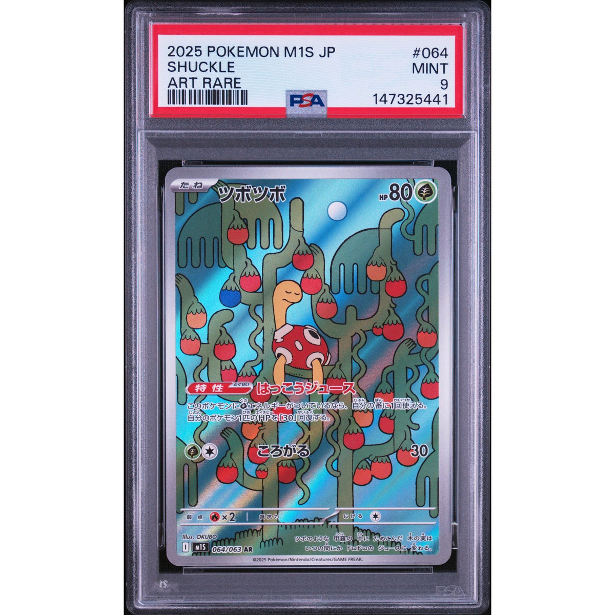 Pokémon TCG: Shuckle #064 PSA 9-147325441