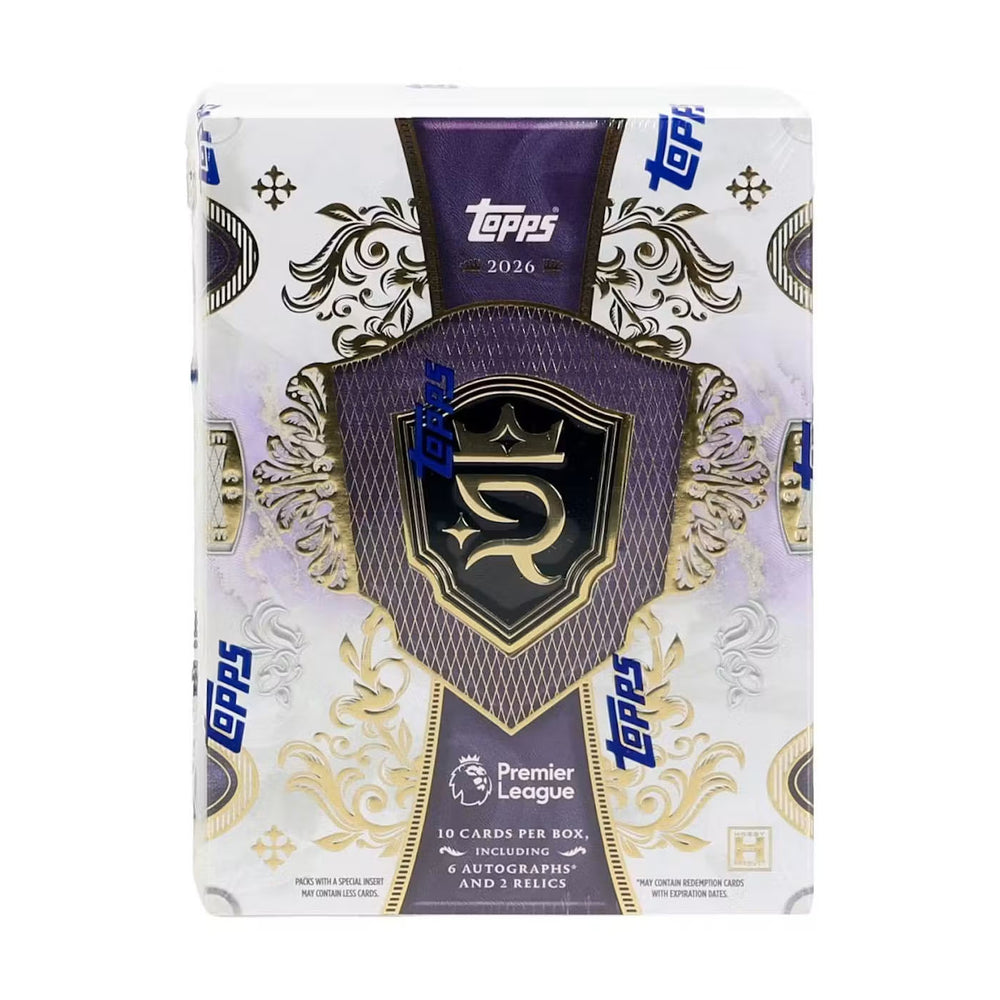 Topps Royalty 2026 Premier League EPL hobbybox
