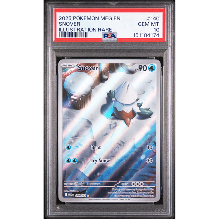 Pokémon TCG: Snover #140 PSA 10-151184174