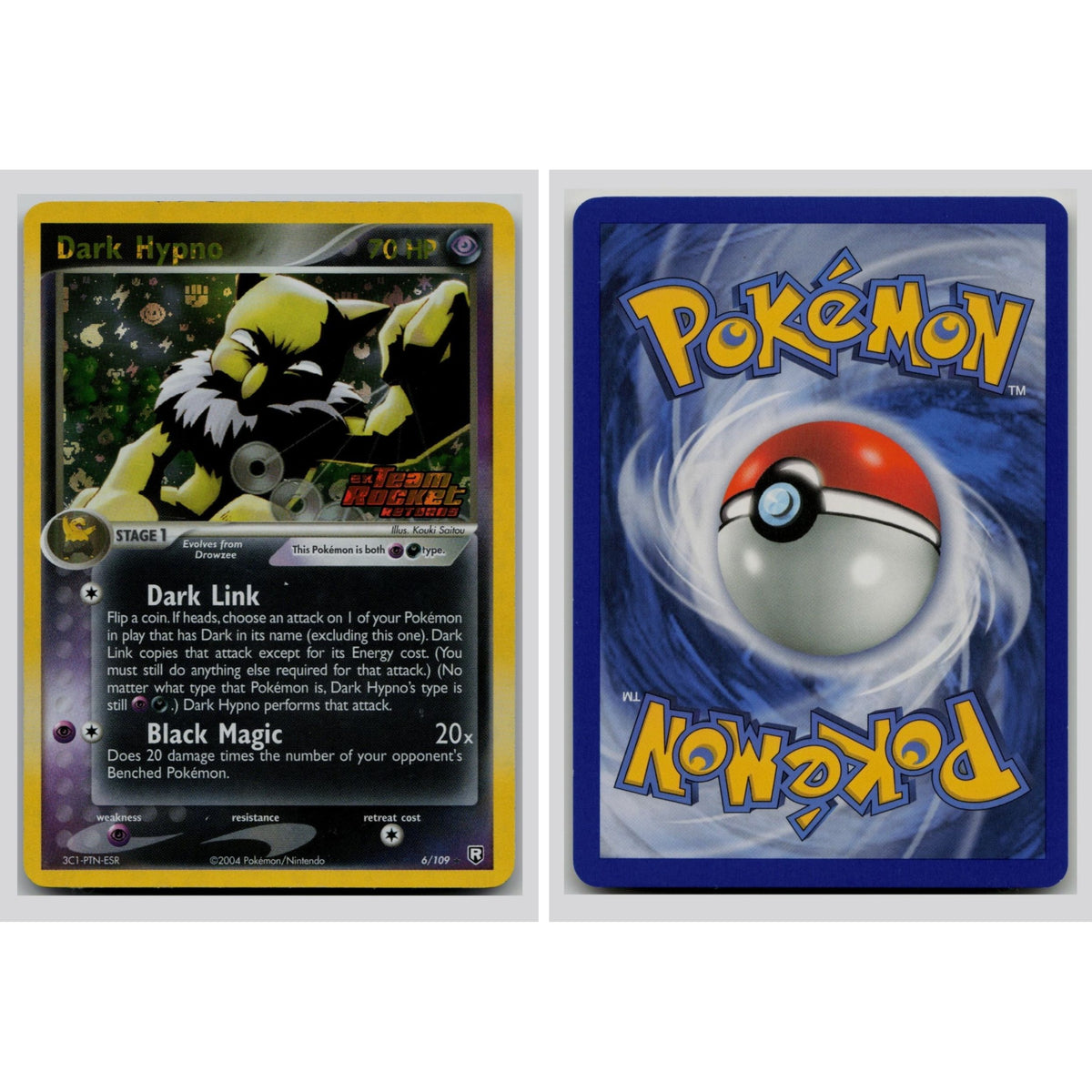 Pokémon TCG, Dark Hypno (EX Team Rocket Returns #6)