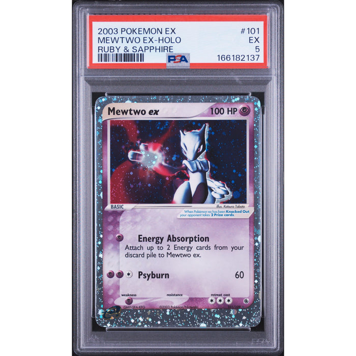 Pokémon TCG: Mewtwo Ex #101 PSA 5-166182137