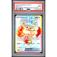 Pokémon TCG: Eevee Ex #174 PSA 9 - Scarlet & Violet Promos