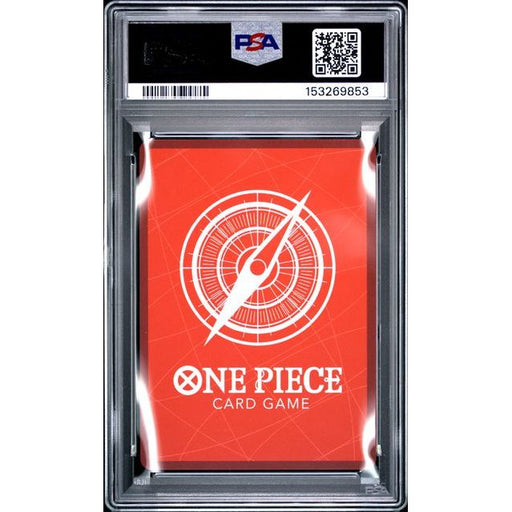 Pokémon TCG: Monkey D. Luffy {{setAbbreviation}} 001 NM PSA 10 (Back)