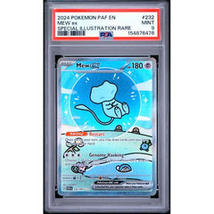Pokémon TCG: Mew Ex #232 PSA 9 - Paldean Fates