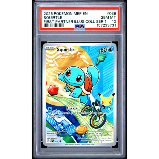 Pokémon TCG: Squirtle #039 PSA 10-157233731