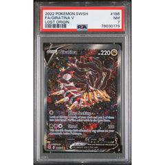 Pokémon TCG: Giratina V #186 PSA 7 - Lost Origin