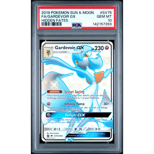 Pokémon TCG: Gardevoir Gx SV75 PSA 10 - Hidden Fates-142157359