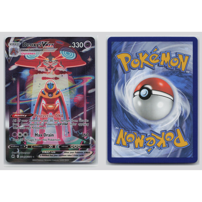 Pokémon TCG, Deoxys VMAX (Crown Zenith #GG45)