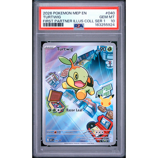 Pokémon TCG: Turtwig #040 PSA 10-163255924