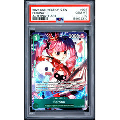 One Piece TCG: Perona #034 PSA 10