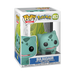 A Funko POP! Pokemon: Bulbasaur - #453 vinyl figure by Funko, displayed in its original packaging with vibrant branding and Pokémon-themed designs—an essential samlerfigur for any true fan.