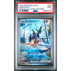 Pokémon TCG: Miraidon Ex #244 PSA 9