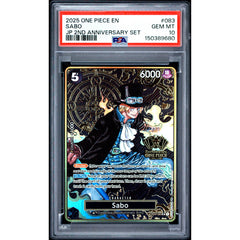 One Piece TCG: Sabo #083 PSA 10