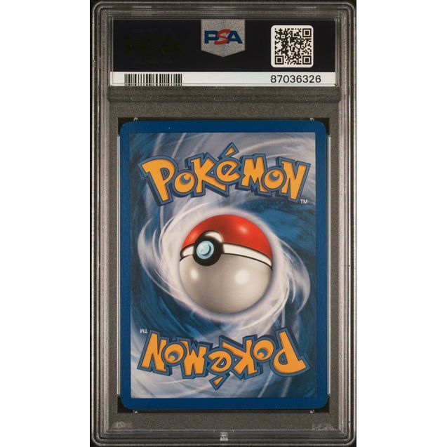 Pokémon TCG: Mew Ex-Holo {{setAbbreviation}} 88 NM PSA 8 (Back)