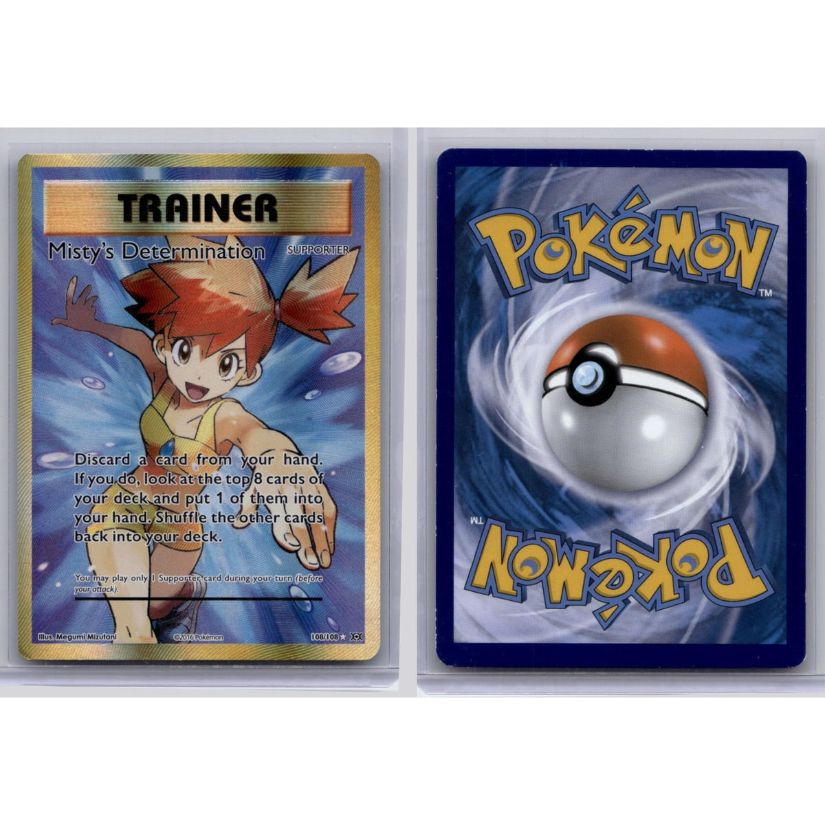 Pokémon TCG, Misty's Determination (XY—Evolutions #108)