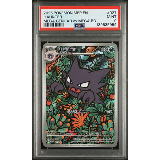 Pokémon TCG: Haunter #027 PSA 9 - Mega Evolution Promo-139635954