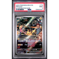 Pokémon TCG: Pikachu #173 PSA 9