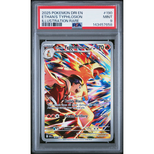 Pokémon TCG: Ethan's Typhlosion #190 PSA 9-143457658
