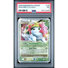 Pokémon TCG: Shaymin Lv.X #126 PSA 7 Holo - Platinum